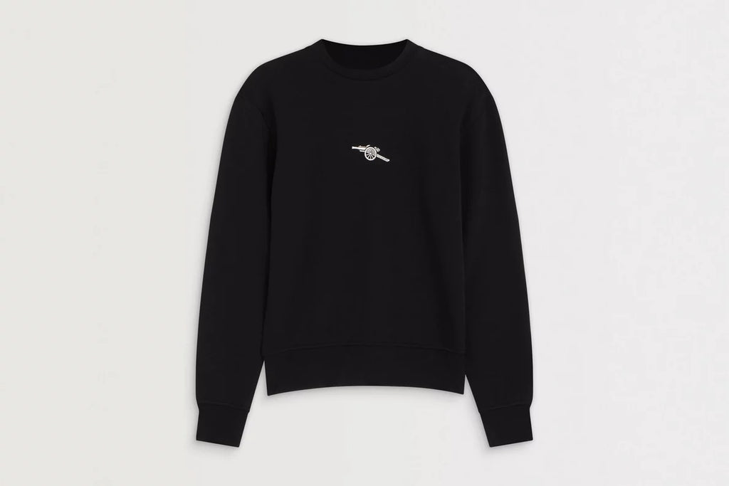 Arsenal Womens Essentials Black Sweatshirt