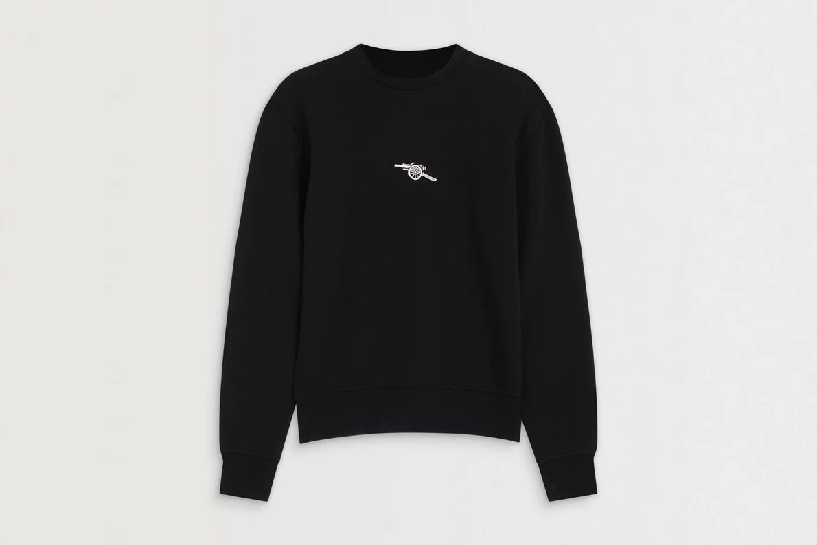 Arsenal Womens Essentials Black Sweatshirt