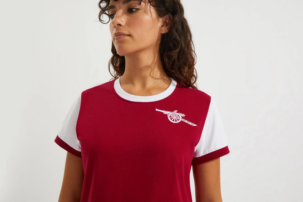 Arsenal Womens Retro 1970s Home Shirt