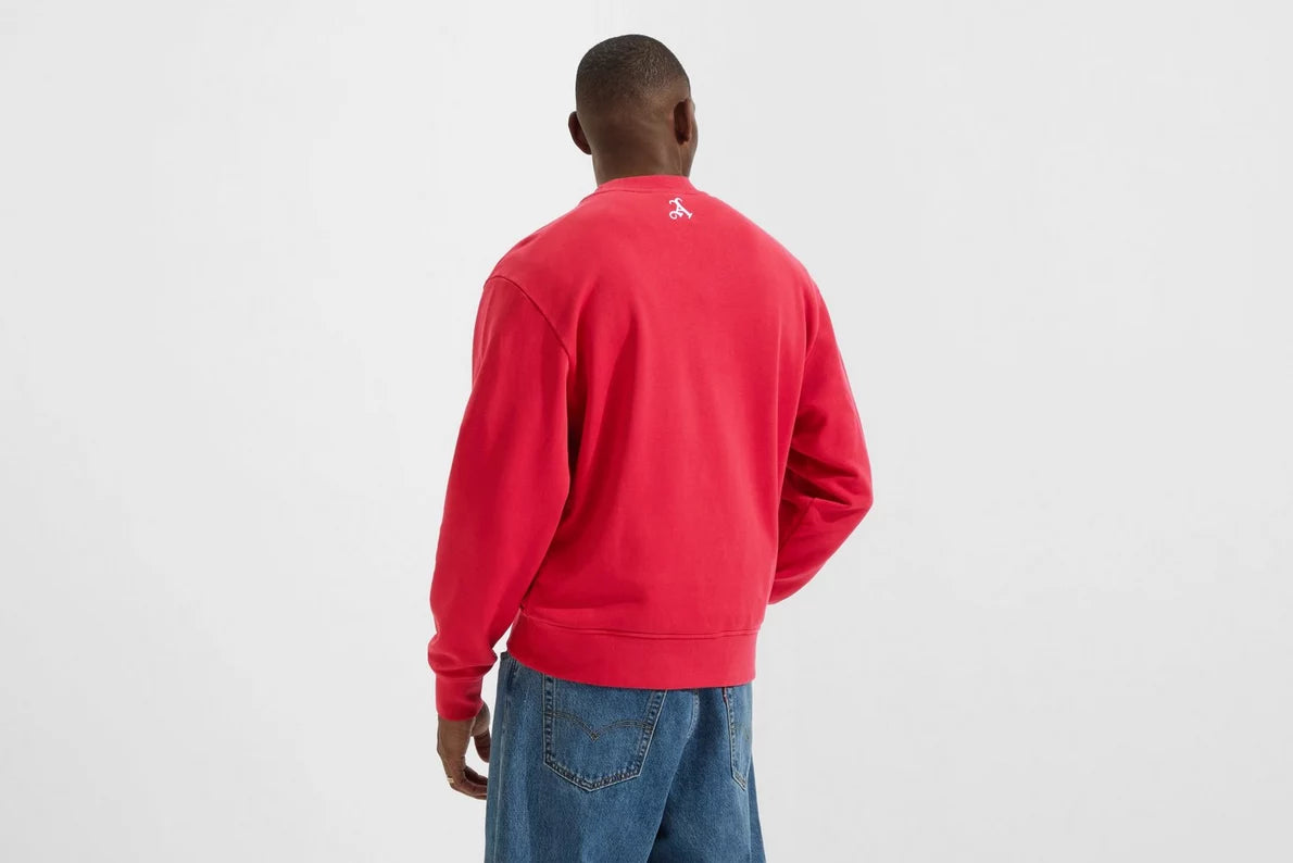 Arsenal Classics Unisex Gothic Red Crew Sweatshirt