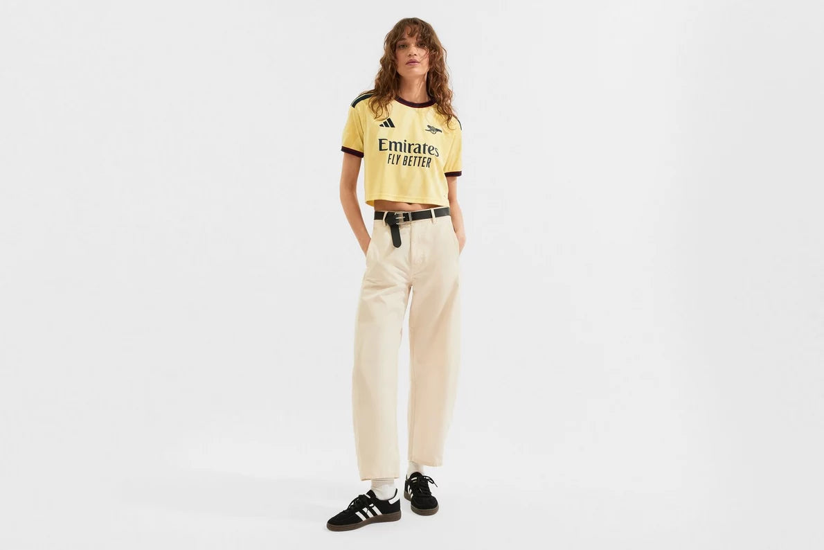 Arsenal adidas Womens Premier League Champions Crop Third Shirt