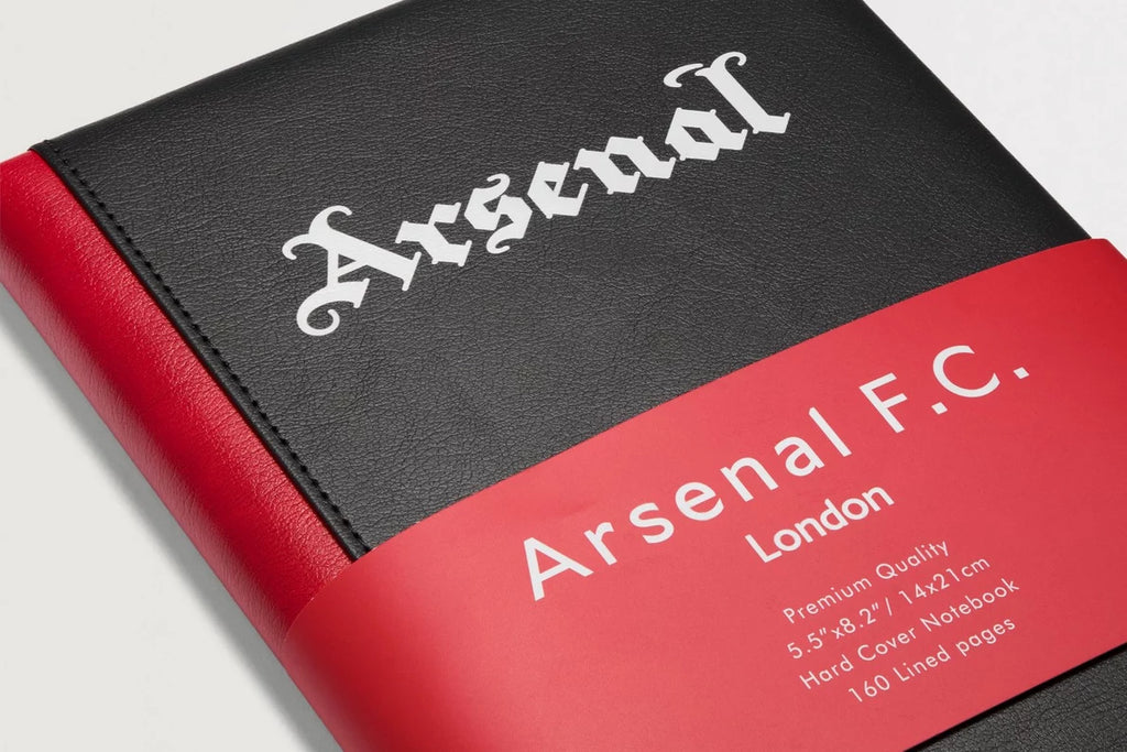 Arsenal Classics Black Notebook and Pen Set