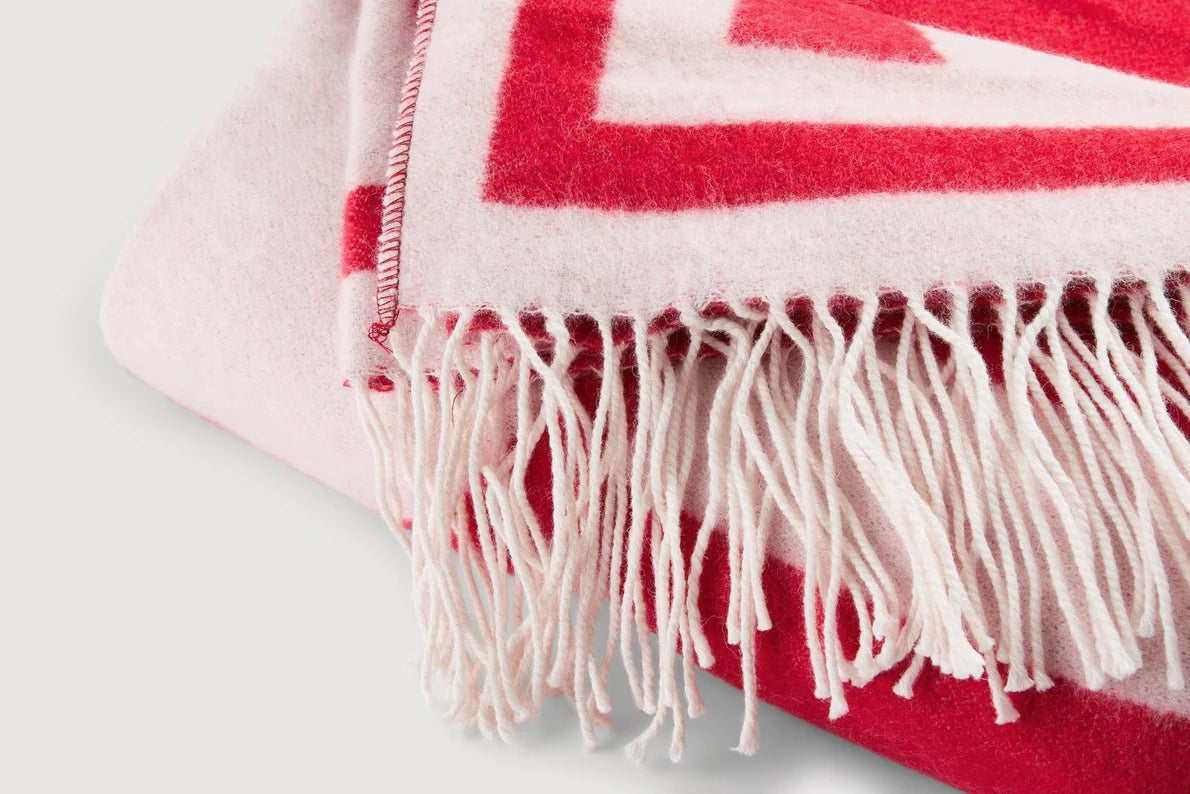Arsenal Red Cannon Wool Blanket