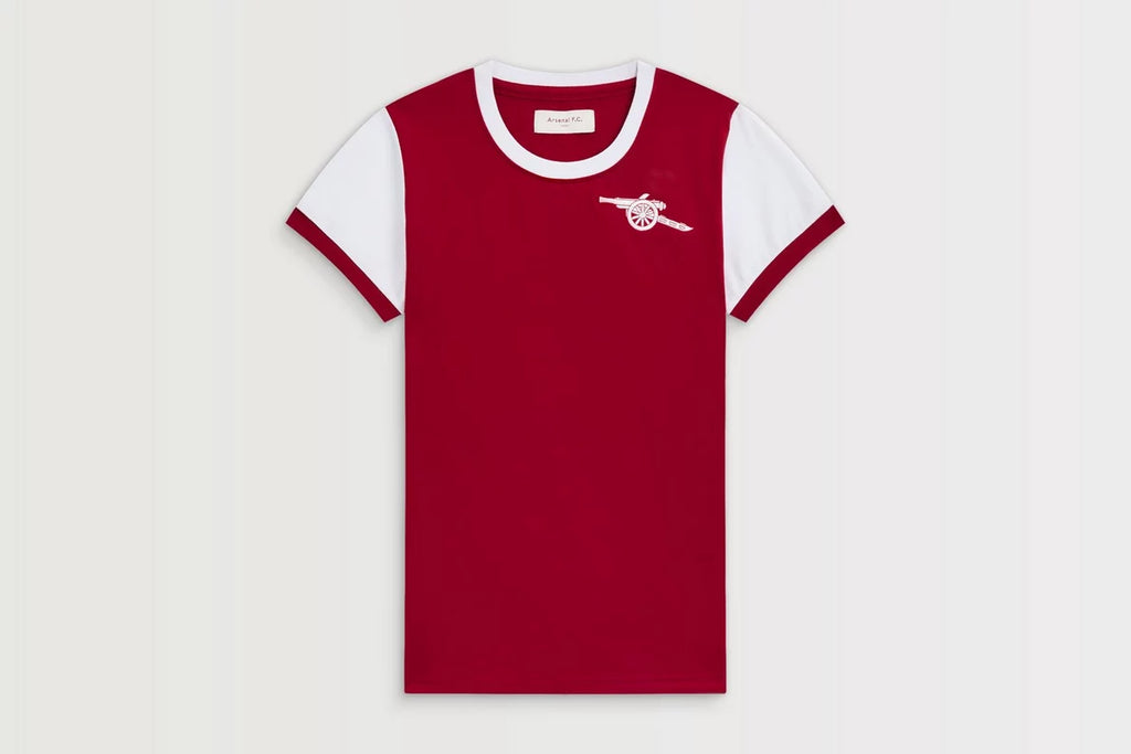 Arsenal Womens Retro 1970s Home Shirt