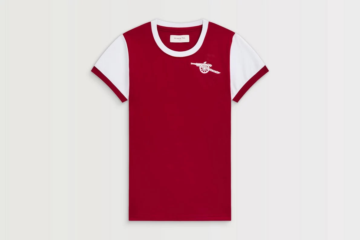 Arsenal Womens Retro 1970s Home Shirt
