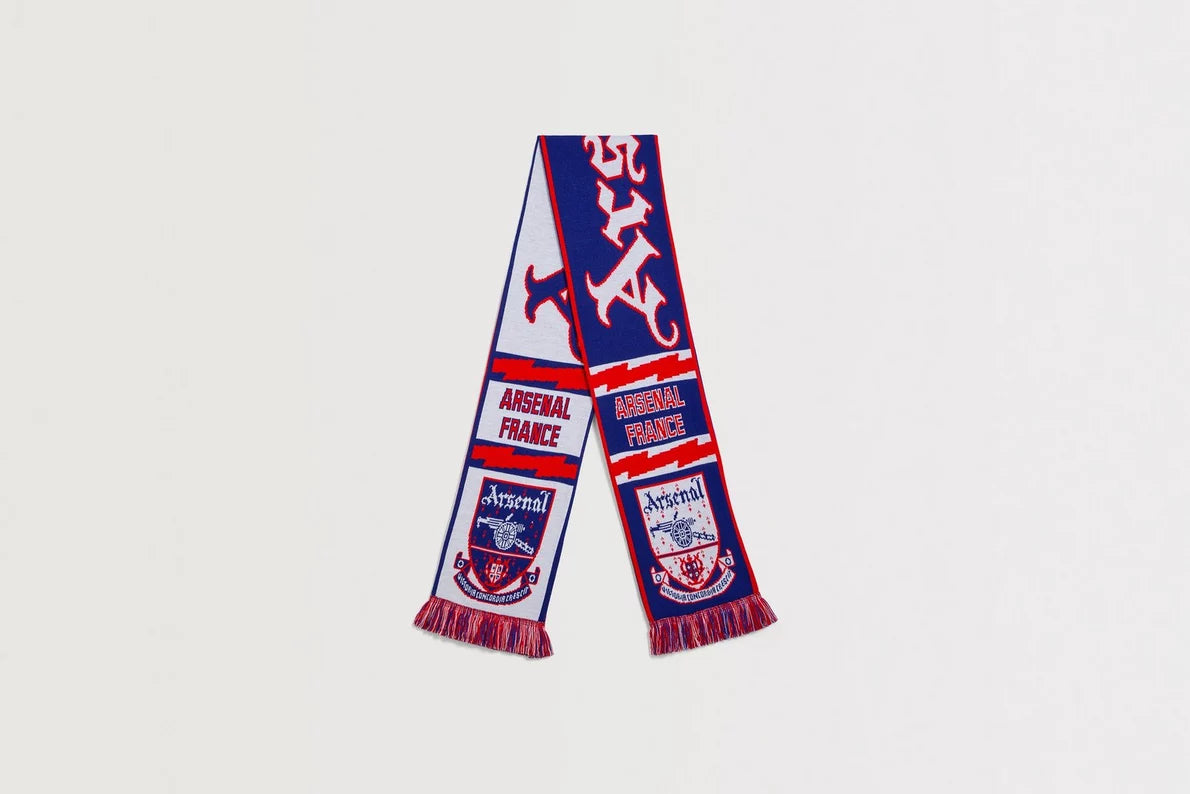 Arsenal Classics France Blue Scarf