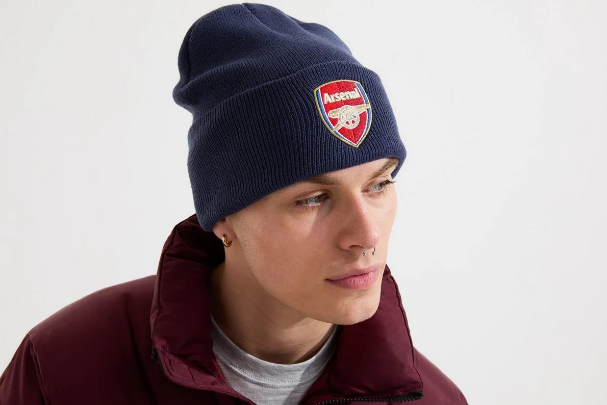 Arsenal 47 Navy Crest Beanie