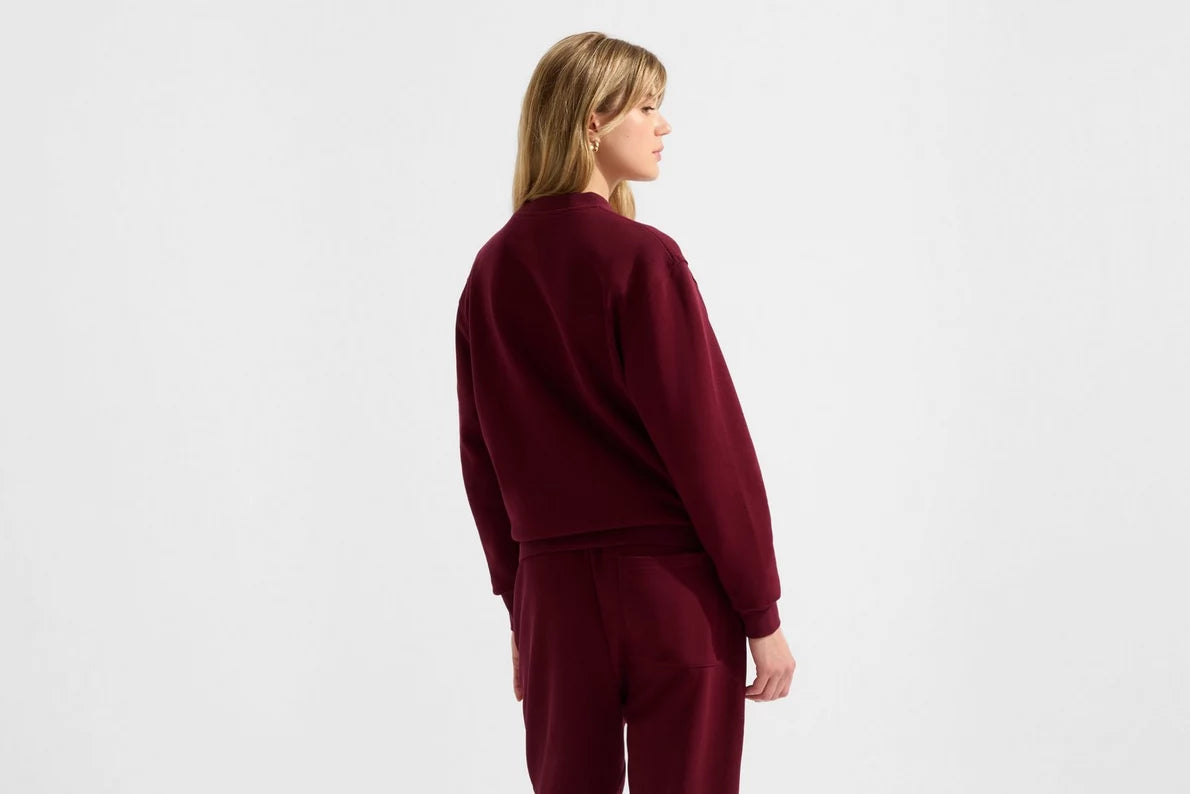 Arsenal Womens Essentials Burgundy Sweatshirt