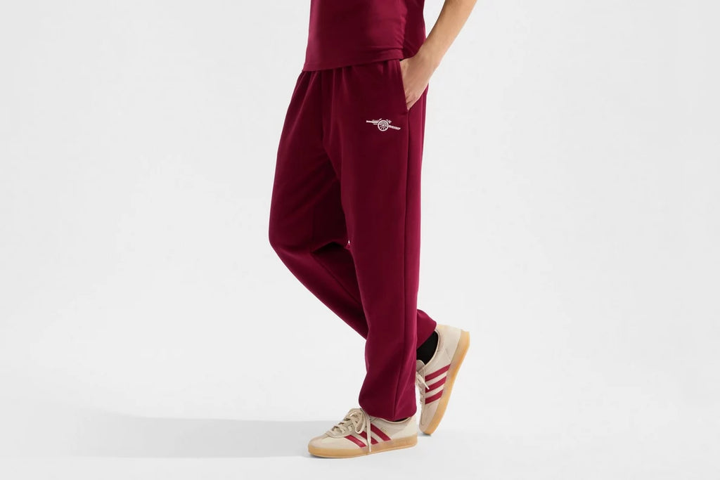 Arsenal Womens Essentials Burgundy Joggers