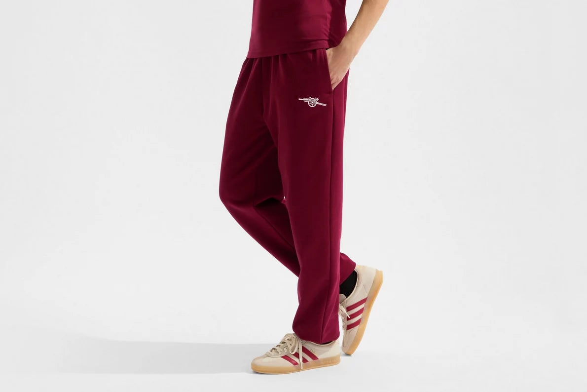 Arsenal Womens Essentials Burgundy Joggers