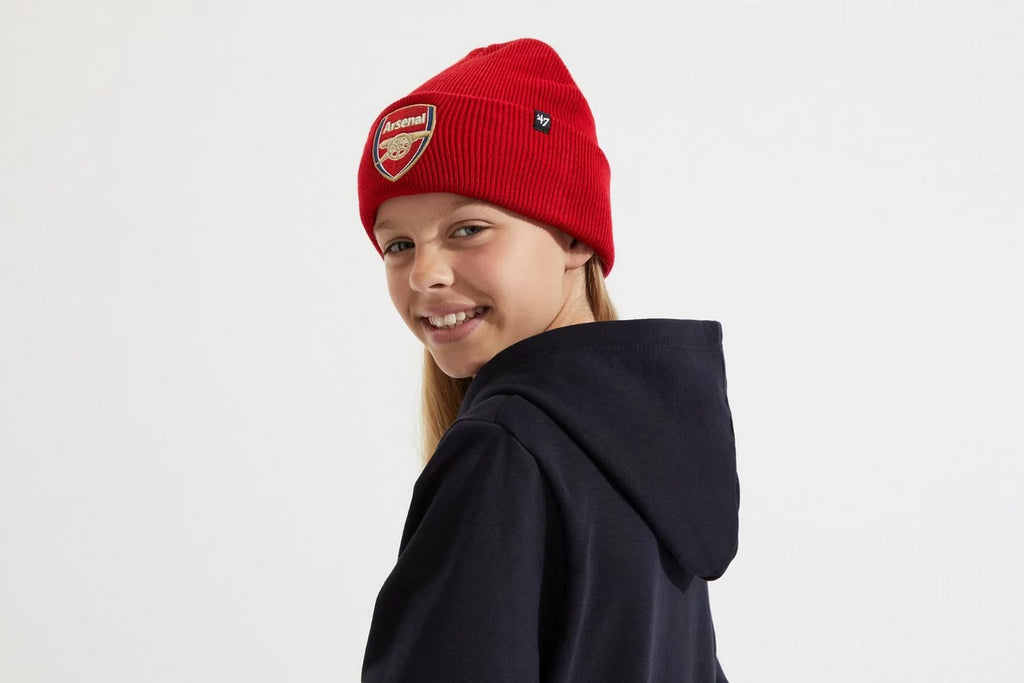 Arsenal Toddler 47 Red Crest Beanie