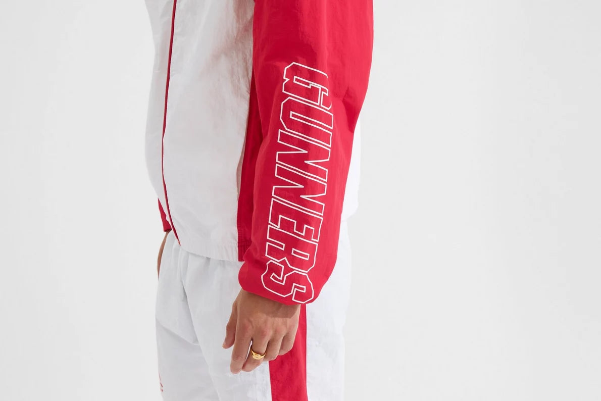 Arsenal Matchday White Gunners Track Jacket