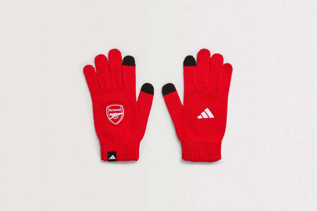Arsenal adidas 26/27 Home Knitted Gloves