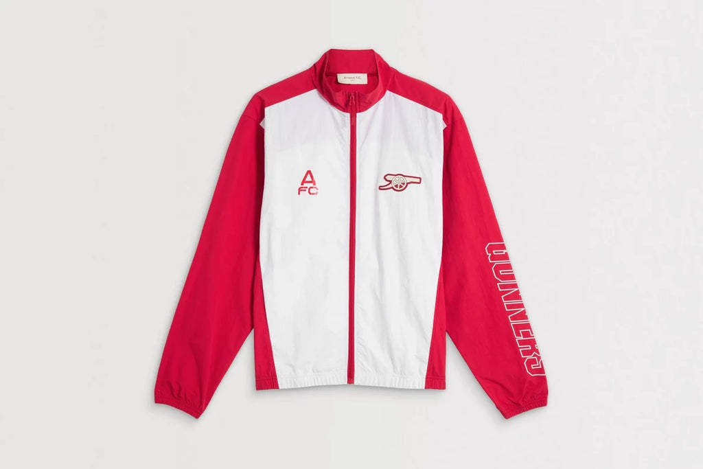 Arsenal Matchday White Gunners Track Jacket