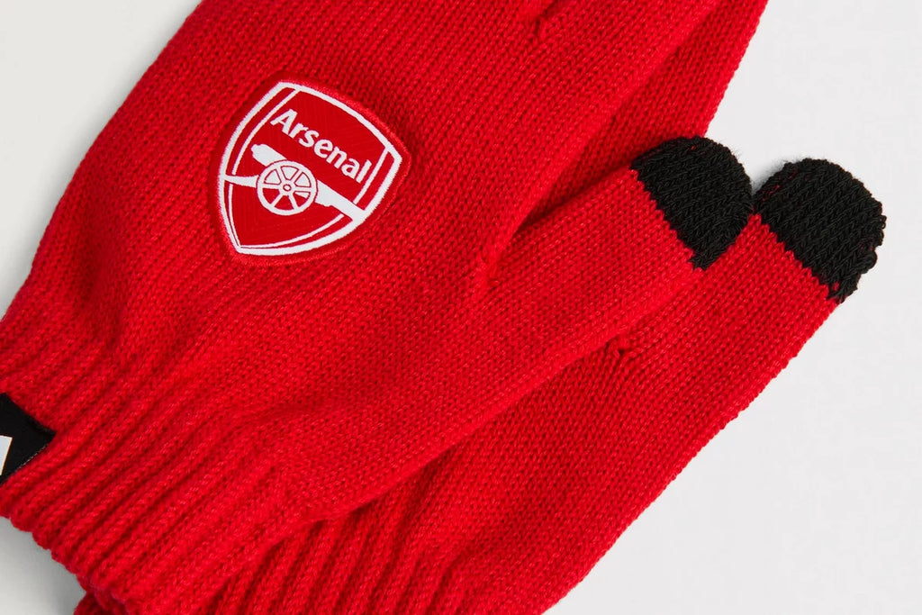 Arsenal adidas 26/27 Home Knitted Gloves