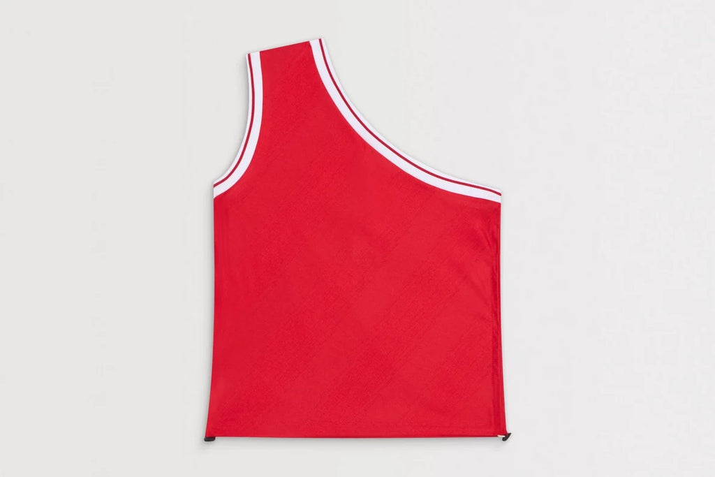 Arsenal AWFC Classics Red Off Set One Shoulder Top