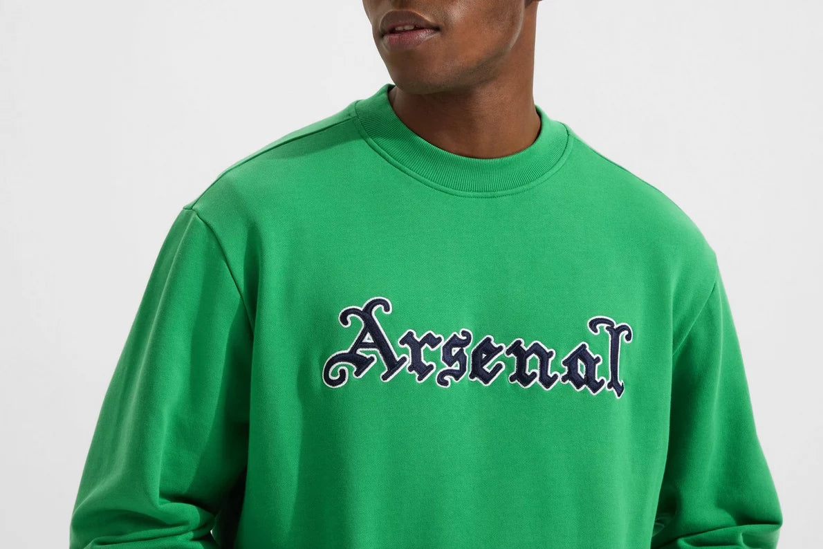 Arsenal Classics Unisex Gothic Green Crew Sweatshirt