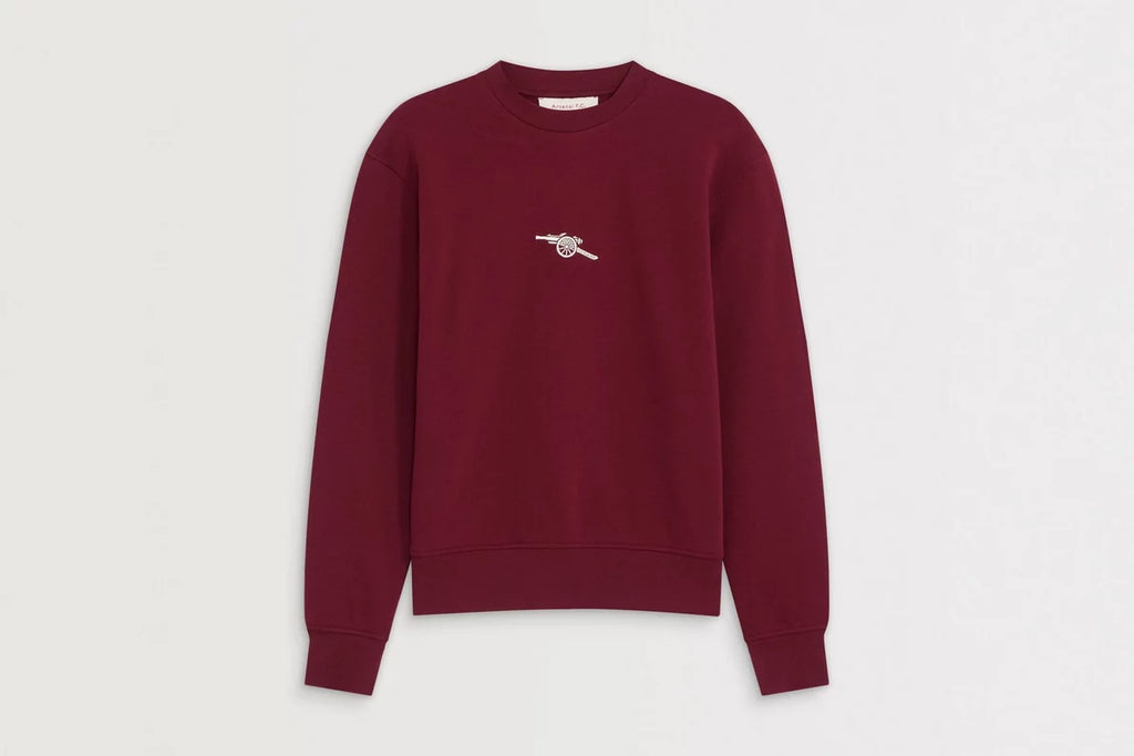 Arsenal Womens Essentials Burgundy Sweatshirt