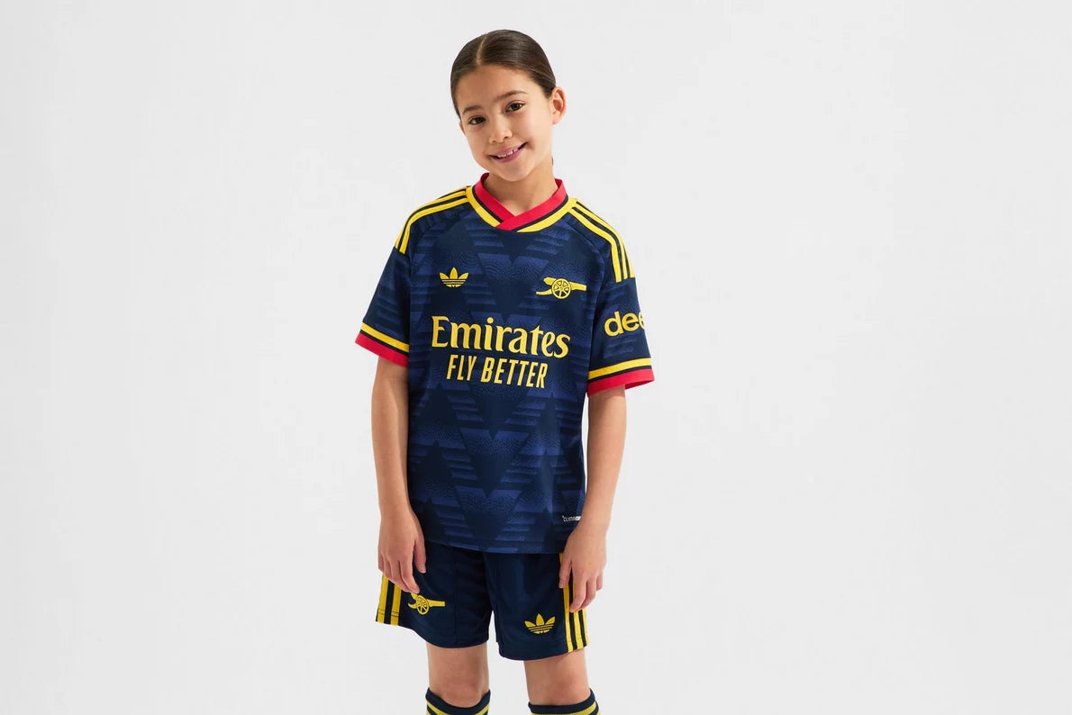 Arsenal adidas Kids Premier League Champions Away Shirt