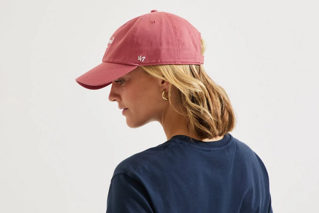 Arsenal 47 Coral Gothic Script Cap