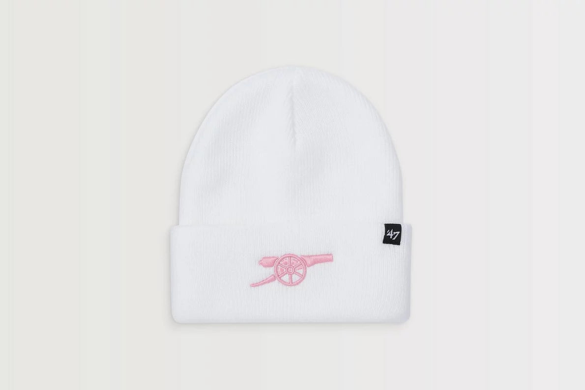 Arsenal Toddler 47 White Cannon Beanie
