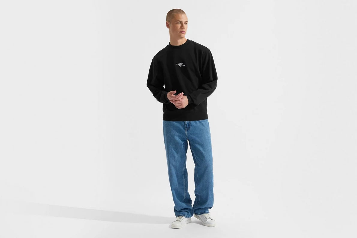 Arsenal Essentials Black Sweatshirt