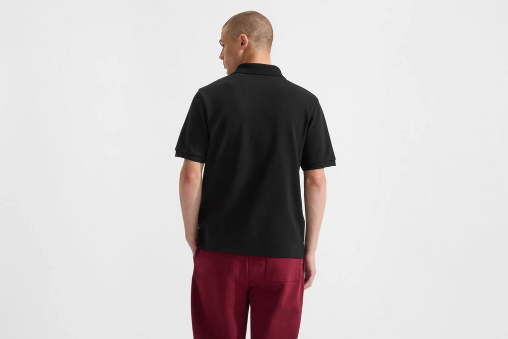Arsenal Essentials Black Polo Shirt