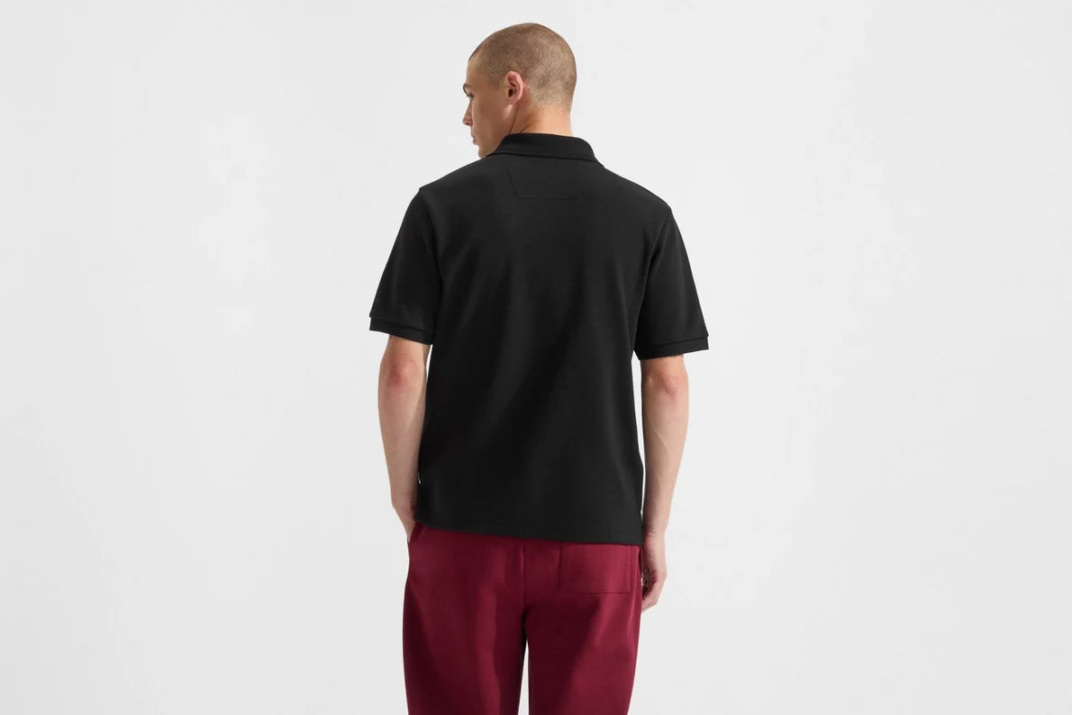 Arsenal Essentials Black Polo Shirt