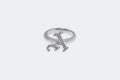 Arsenal Cubic Zirconia Gothic A Ring