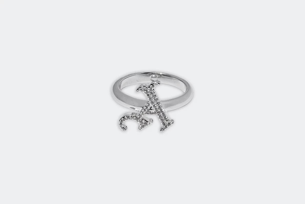 Arsenal Cubic Zirconia Gothic A Ring