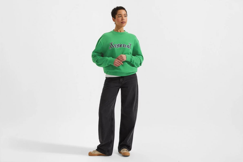 Arsenal Classics Unisex Gothic Green Crew Sweatshirt