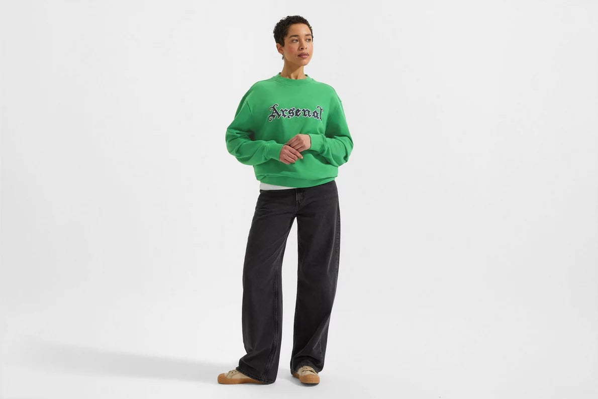 Arsenal Classics Unisex Gothic Green Crew Sweatshirt