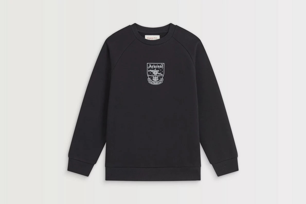 Arsenal Kids Black Concordia Sweatshirt