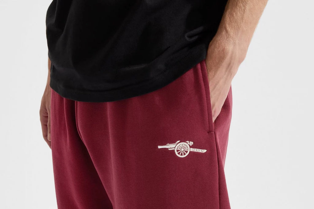 Arsenal Essentials Burgundy Joggers