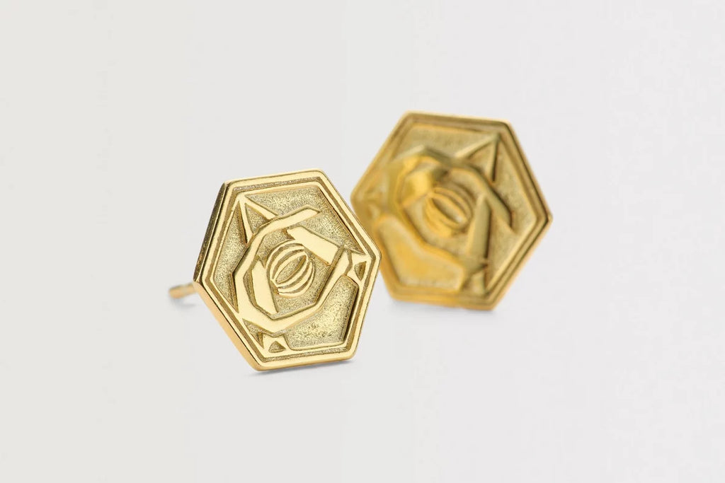 Arsenal Art Deco Earrings