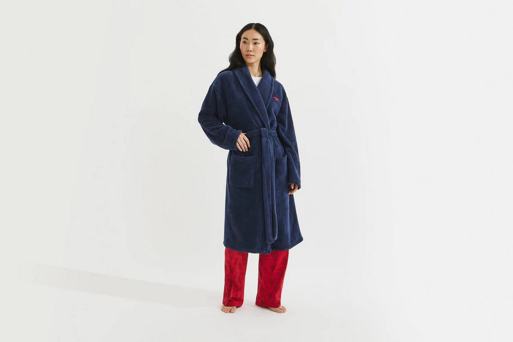 Arsenal Essentials Unisex Gothic Fleece Dressing Gown