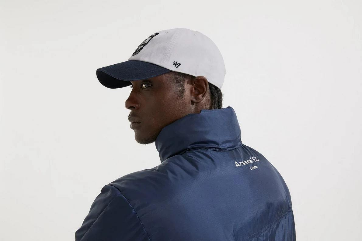 Arsenal 47 Two-Tone Navy and White Concordia Crest Cap