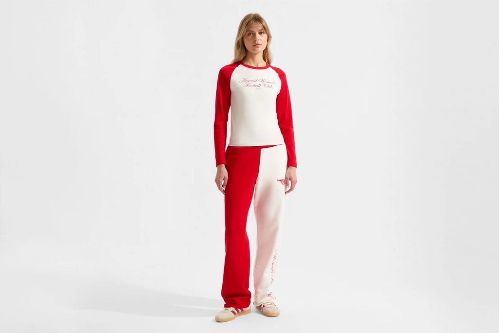 Arsenal AWFC Classics Red Straight Leg Joggers