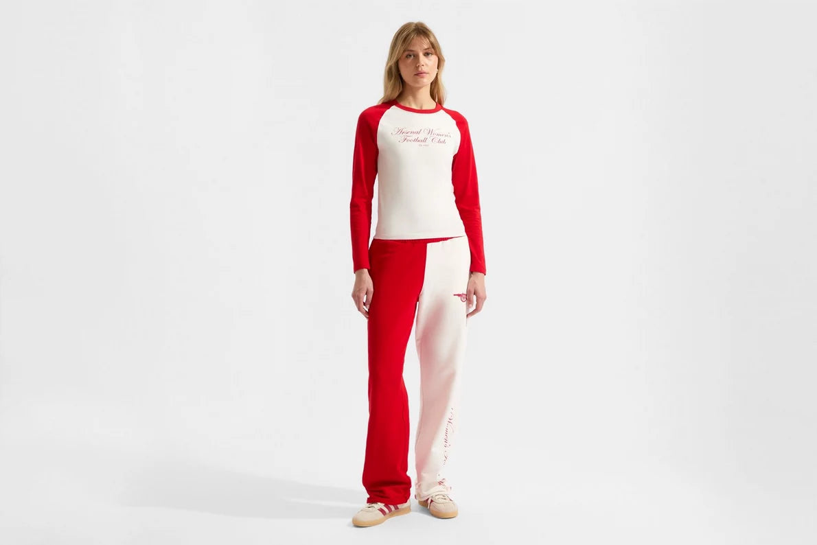 Arsenal AWFC Classics Red Straight Leg Joggers
